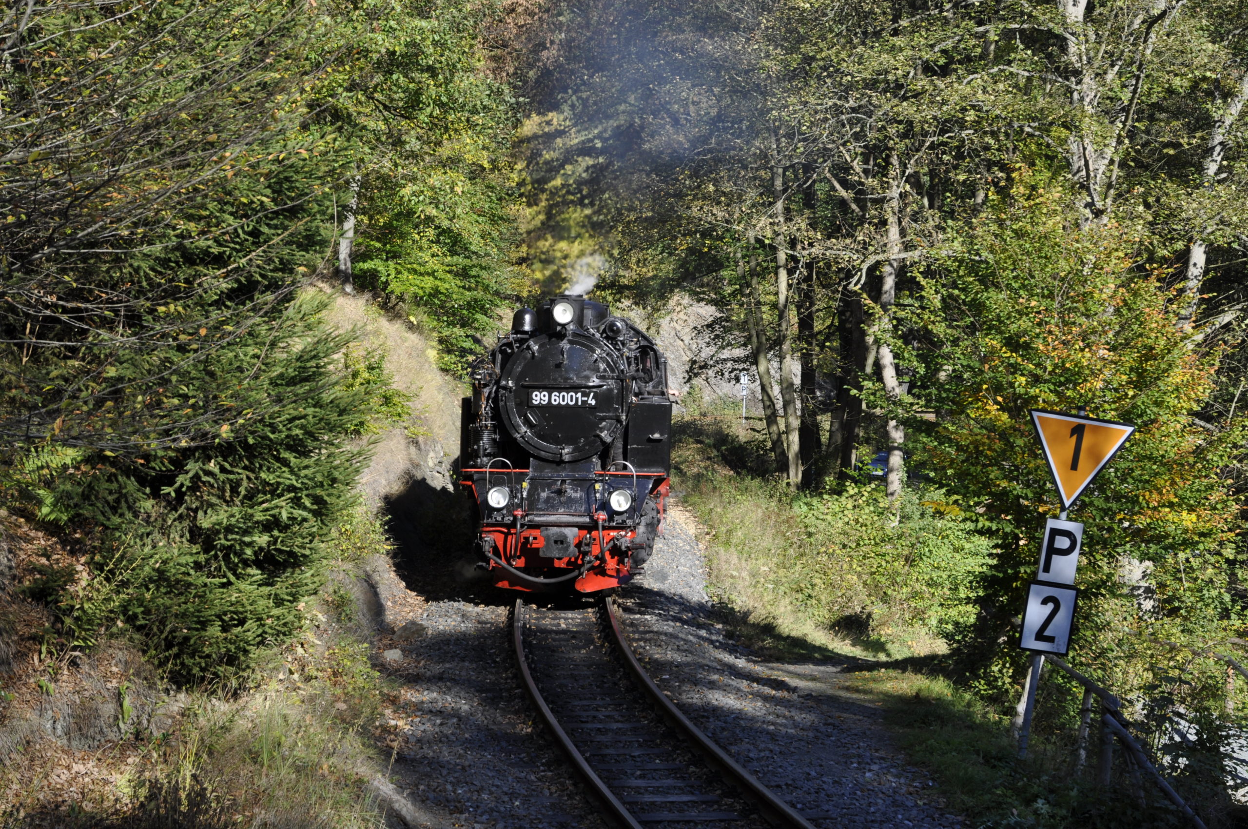 Nahe des Haltepunkts Drahtzug am 16.10.2011 (c) Joachim Volkhardt